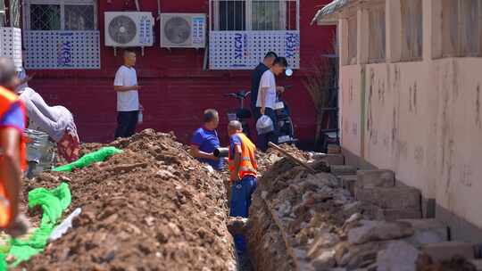 老小区燃气管道改造 市政工程