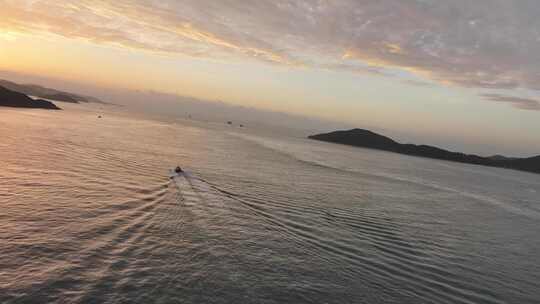 香港海怡半岛清晨航拍