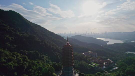 深圳弘法寺航拍