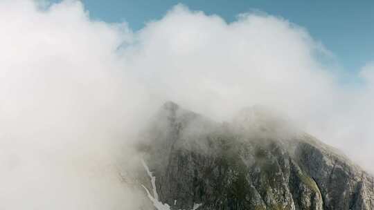 Passo Di Giau，白云石，山脉