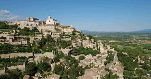 Gordes，Vucluse，Luberon；法国普罗旺斯