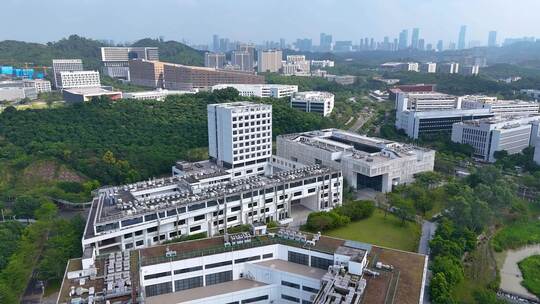 航拍深圳大学(丽湖校区)