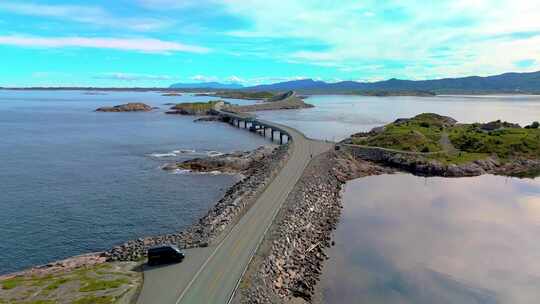 大西洋之路挪威一条通往海洋之路穿越海岸景