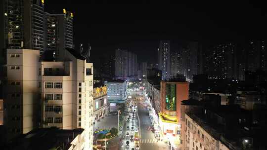 福建莆田文献路夜景