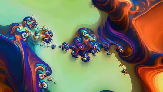 抽象艺术流动背景素材