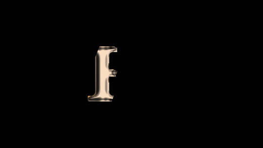 H字母logo动画排版设计