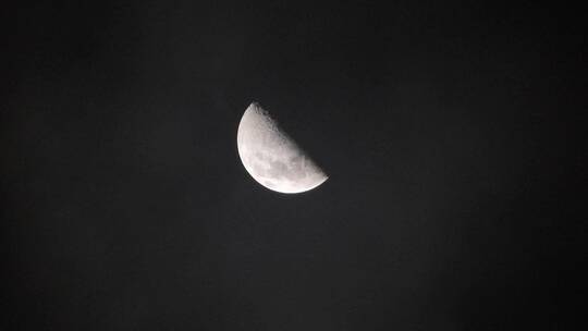 由近及远拍摄月球
