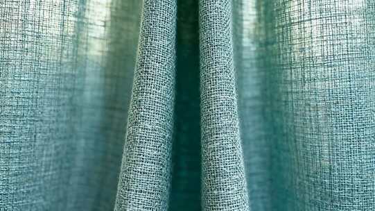 浅绿色布料纹理特写