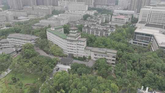 武汉中南民族大学航拍