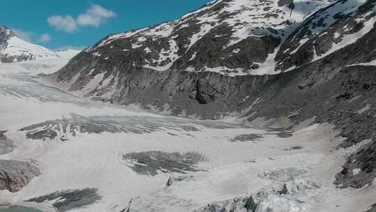 西藏雪山高原航拍