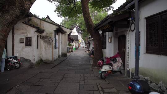 浙江绍兴广宁桥社区风景