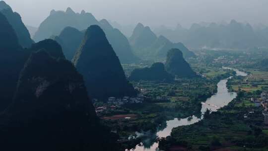 遇龙河风光美景