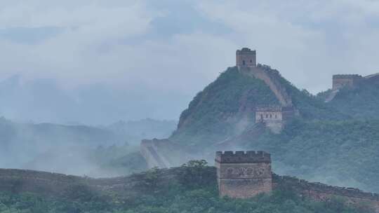 金山岭云雾