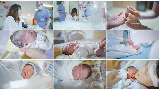 产前检查/婴儿新生儿医院新生命高清在线视频素材下载