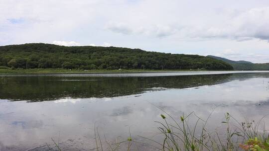 实拍1080P120风光山水草原湖泊河流视频素材