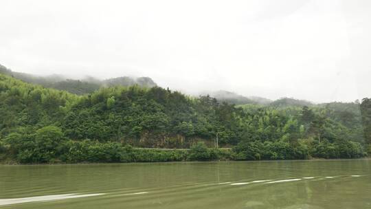 浙江富春江沿岸风景