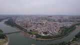 河南漯河城市大景城市建设航拍高清在线视频素材下载