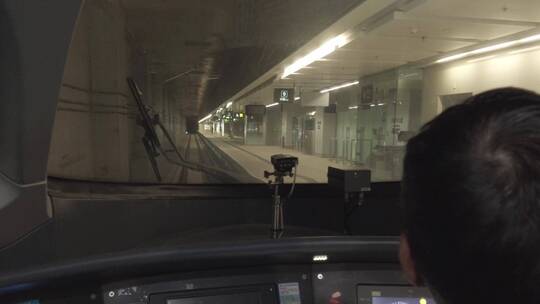 香港西九龙高铁出站视频素材模板下载