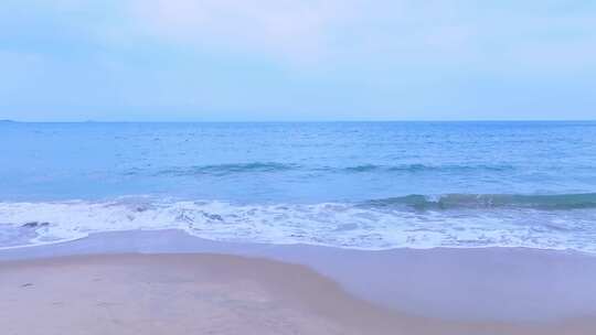 沙滩海浪视频素材模板下载