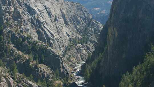 峡谷，河流，急流，山谷