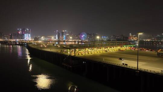 深圳欢乐港湾摩天轮夜景