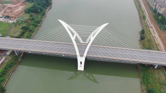 湖南邵阳雪峰桥地标建筑