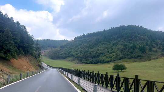 沿途美丽的风景