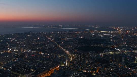 青岛夜景市北CBD夜景