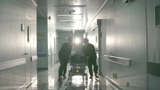 高端医疗救护车急诊急救抢救送手术室素材视频素材模板下载