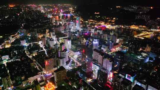 甘肃兰州城市夜景