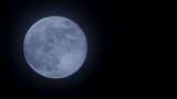 月亮夜景月全食唯美夜空高清在线视频素材下载