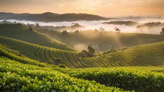 高山云雾茶园绿茶