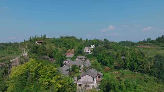 村庄建筑航拍