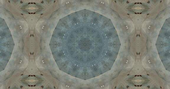 444  4K动感时尚简洁抽象几何拼接万花筒