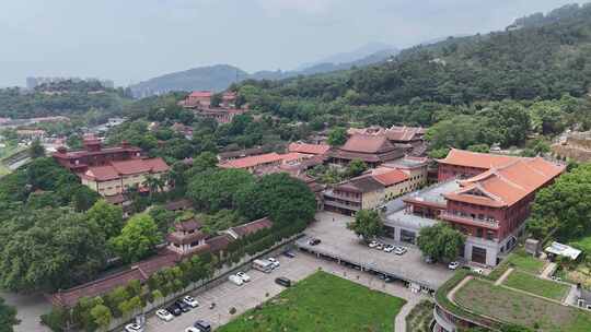 福建莆田南山广化寺航拍