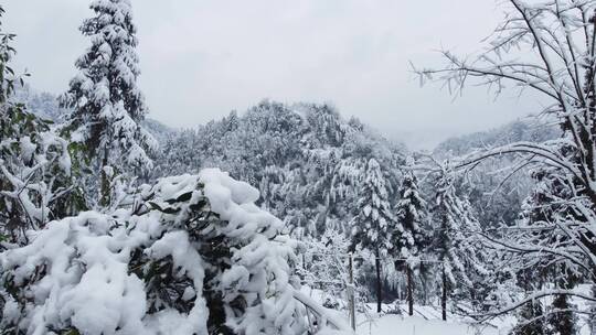 航拍山村风景