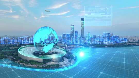 苏州城市 智慧城市 苏州地标 数字苏州