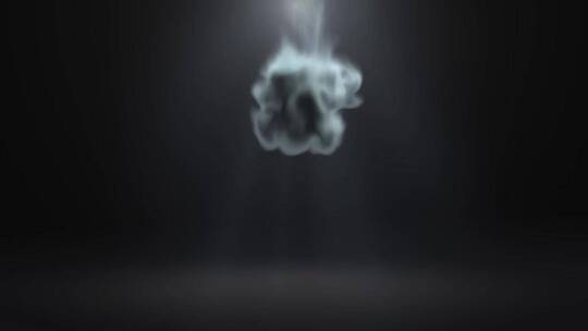 烟雾logo片头展示AE模板