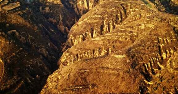 黄河晋陕大峡谷黄土高原