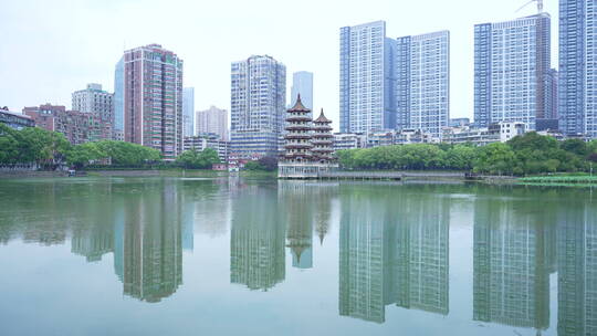 武汉汉口宝岛公园风景