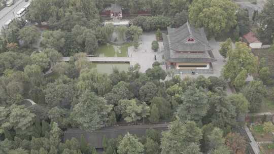 河南洛阳白马寺航拍