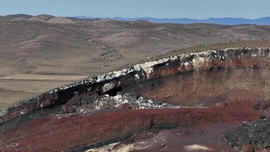 乌兰哈达火山航拍