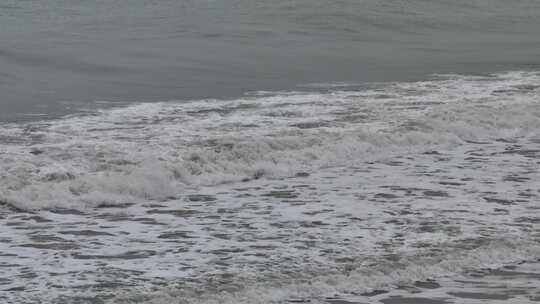 海陵岛海浪航拍风光视频素材模板下载