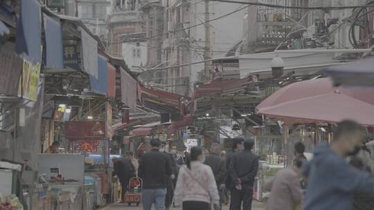 福建厦门海鲜市场城中村烟火气菜市场复苏