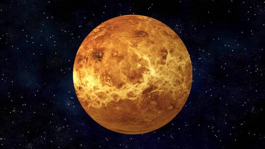 九大行星金星视频素材模板下载