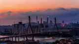 8K实拍广州番禺大桥日转夜高清在线视频素材下载