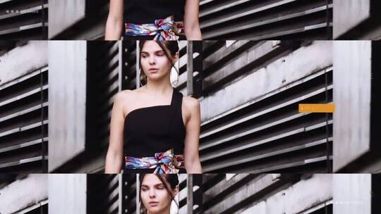 时尚现代都市时装周活动宣传片动感开场服装系列美女模特城市宣传片AE模板