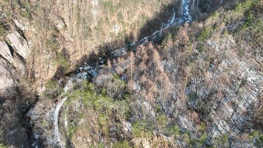 白云山雪景云海山峰航拍