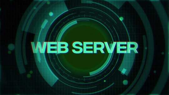 未来网络空间背景下的Web服务器词视频素材模板下载