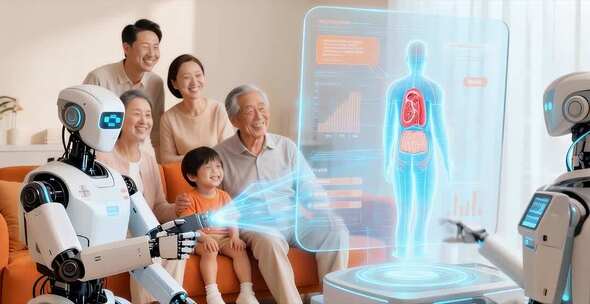 智慧家庭机器人 智慧医疗 AI医疗管家